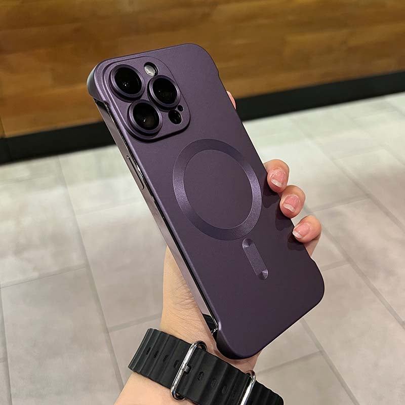 Ultra Slim Bezel-less Magnetic iPhone 16 Case
