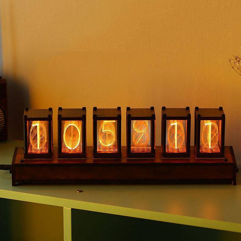 "Vibe" RGB Neon Tube Clock