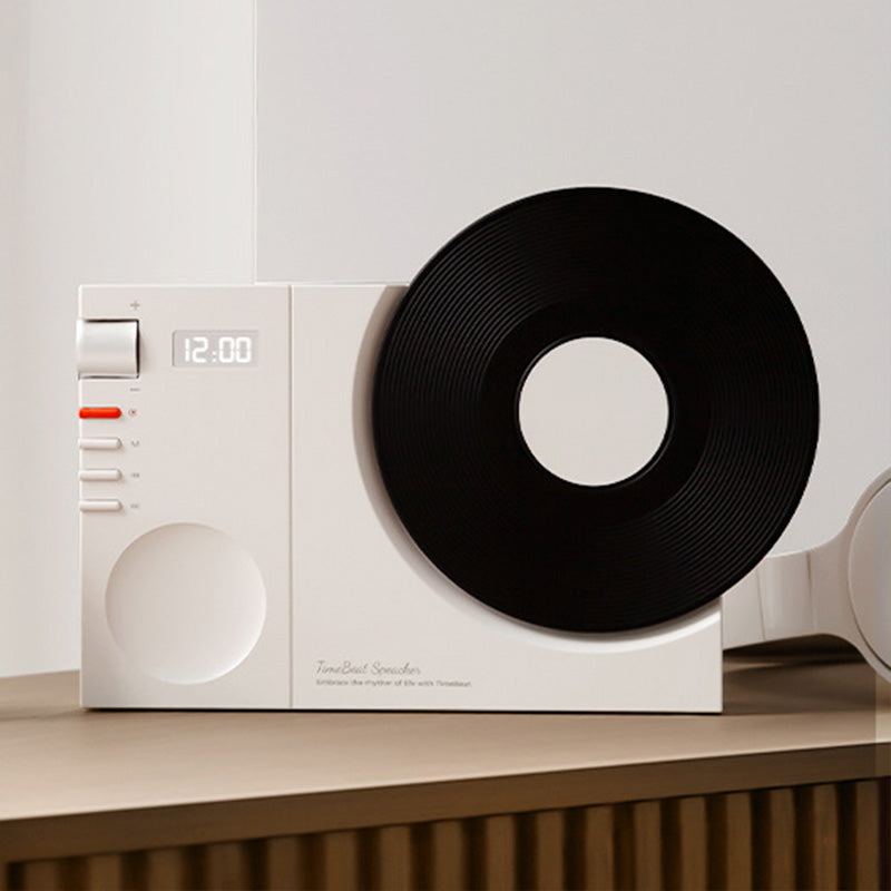 Vintage Style Vinyl Record Design HIFI Bluetooth Speaker