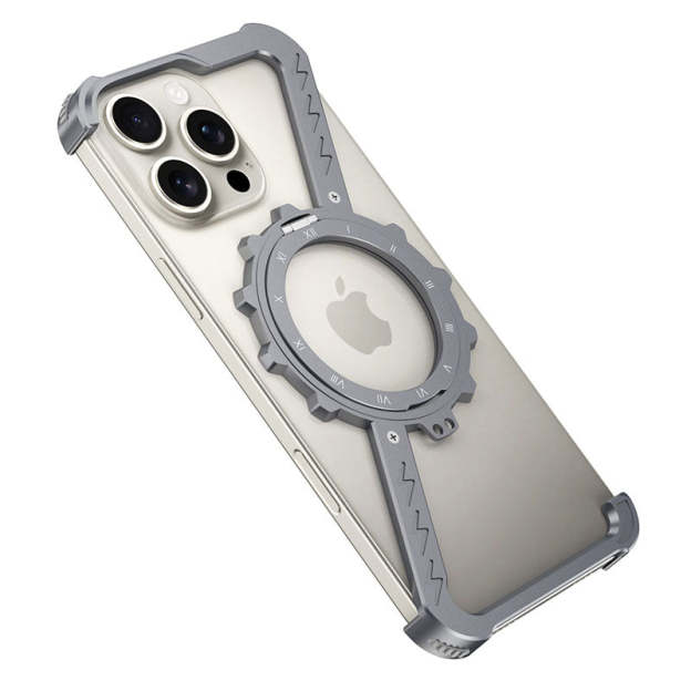 Z-Shaped Metal Heat Dissipation Magnetic Bracket Mobile Phone Case