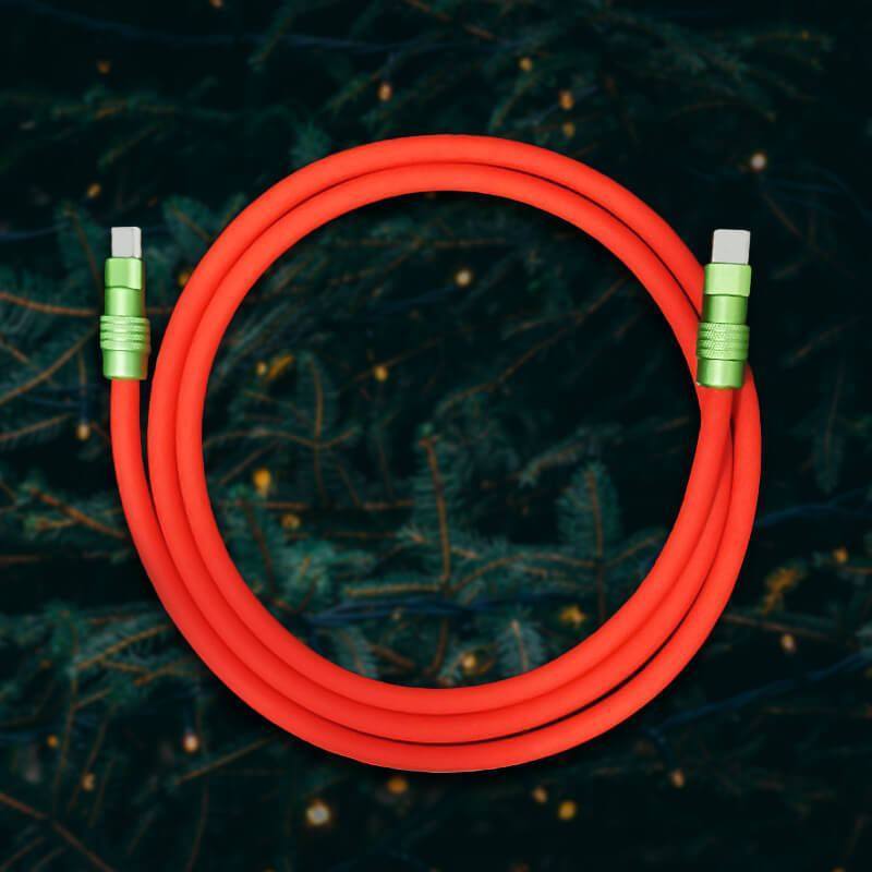 "Chubby Christmas" Christmas Special Fast Charge Cable - St. Patrick's