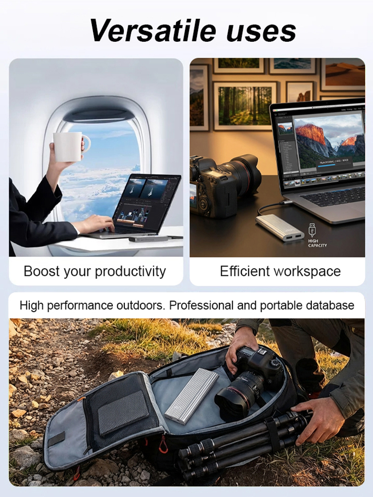 16TB Large Capacity Type-C Portable Mini SSD