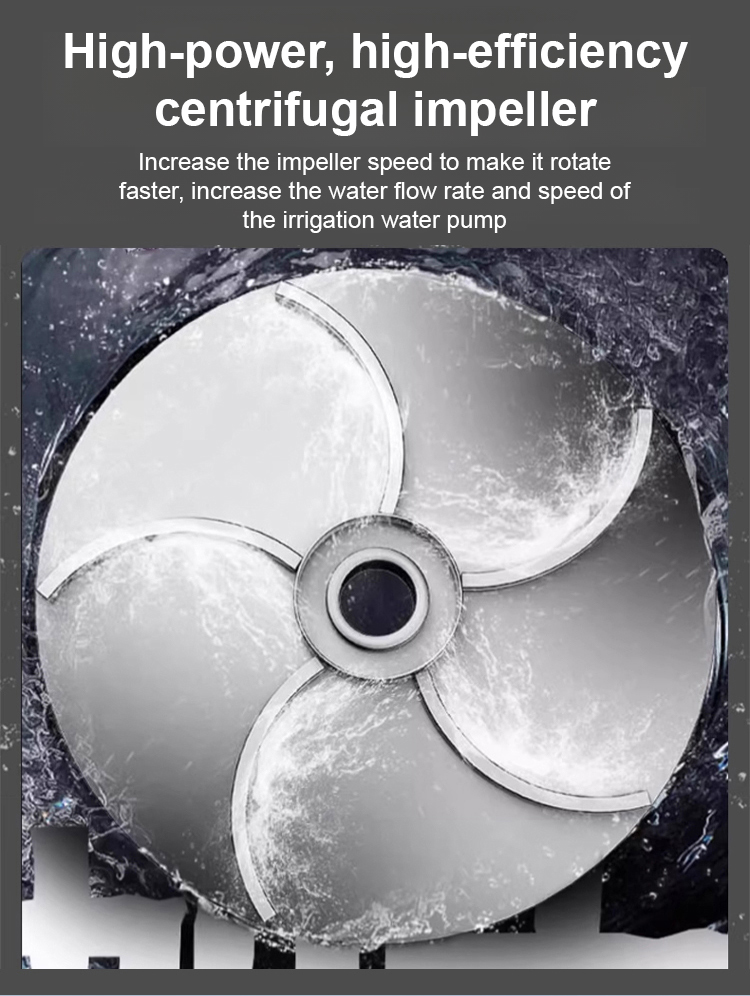 PowerFlow™ DC Submersible Pump - 30x Stronger Pressure for High-Performance Water Transfer