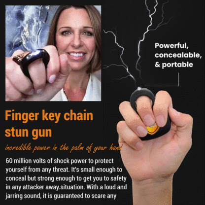 ⚡⚡GuardianCompact™ - 60M Volt Self-Defense Stun Gun