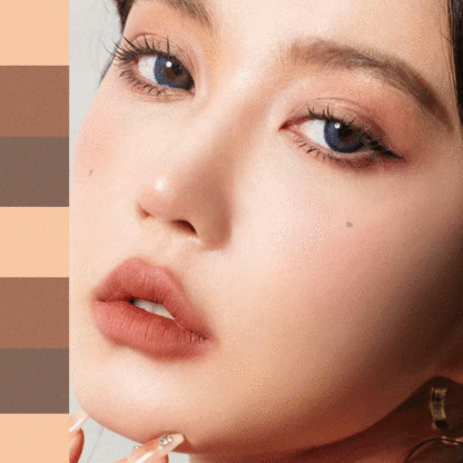 【A Touch of Three Colors】Golden Diamond Three-Color Eyeshadow Stick