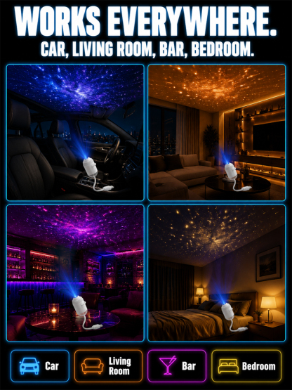 Premium 3D Nebula & Ocean Wrap 🌌【Starry Sky & Ocean】🌊ultra-efficient🛡️10-year warranty