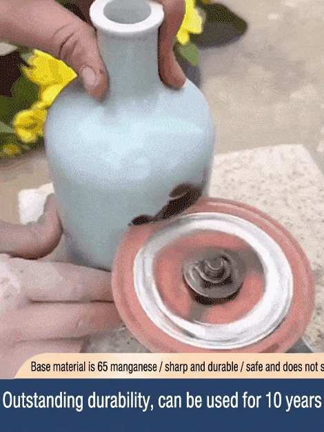 Composite multifunctional wafer cutting brazing slice.