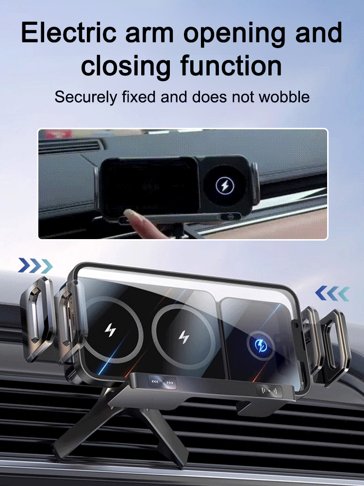 SmartGrip™ Wireless Car Holder - Smart Induction for Effortless Mounting