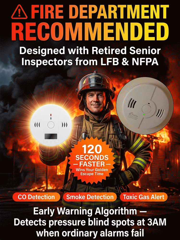 Fire Department Recommended Carbon Monoxide Alarm