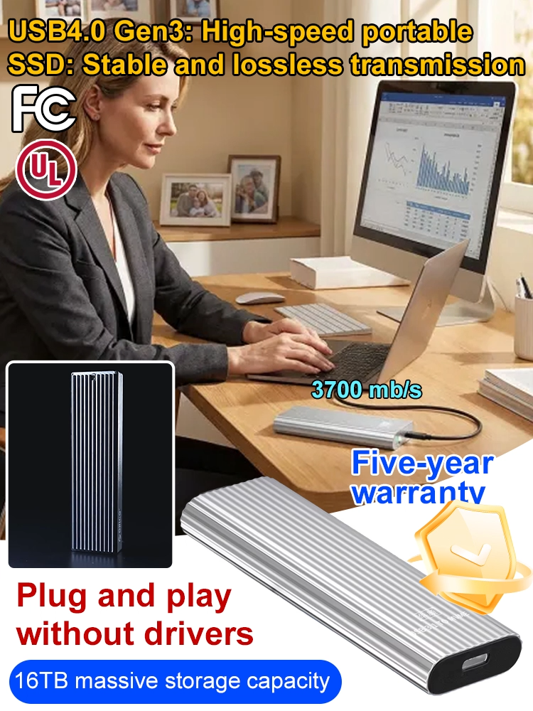 16TB Large Capacity Type-C Portable Mini SSD🌐 [Forphones, tablets, and PCs / Cross-device SSD]