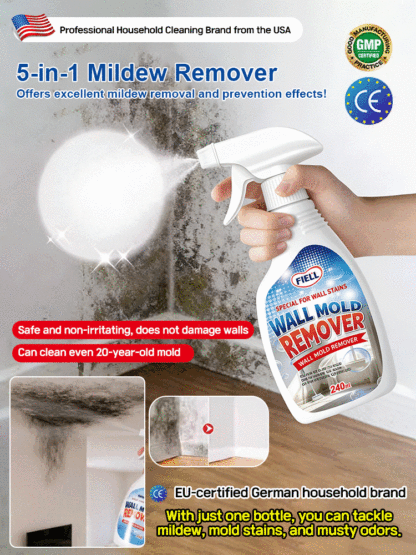 【3-Second Mold Killer】🛡️MoldGone™ - Erase 10-Year Mold in Seconds! Non-Toxic, Chlorine-Free, Baby-Safe!