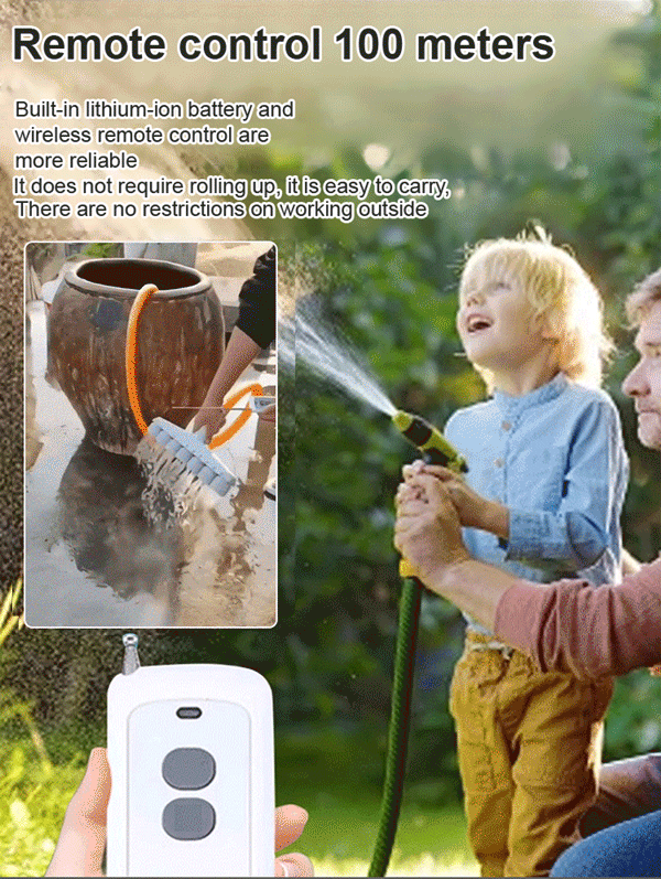 PowerFlow™ DC Submersible Pump - 30x Stronger Pressure for High-Performance Water Transfer