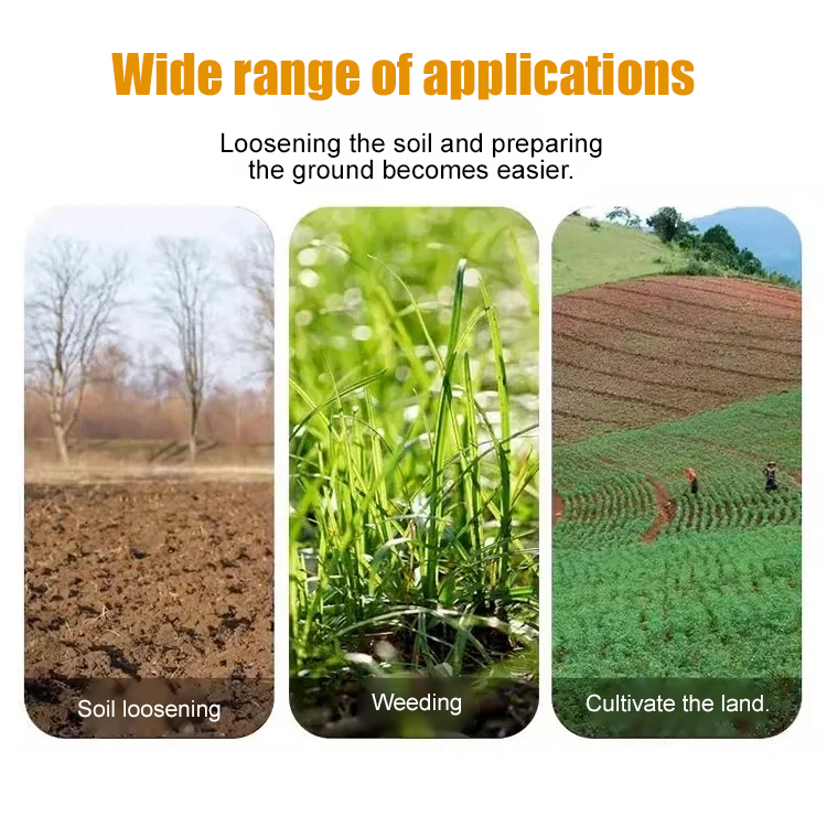 ProWeed™ Detachable Manganese Steel Rake - Durable Tool for Agricultural Weeding