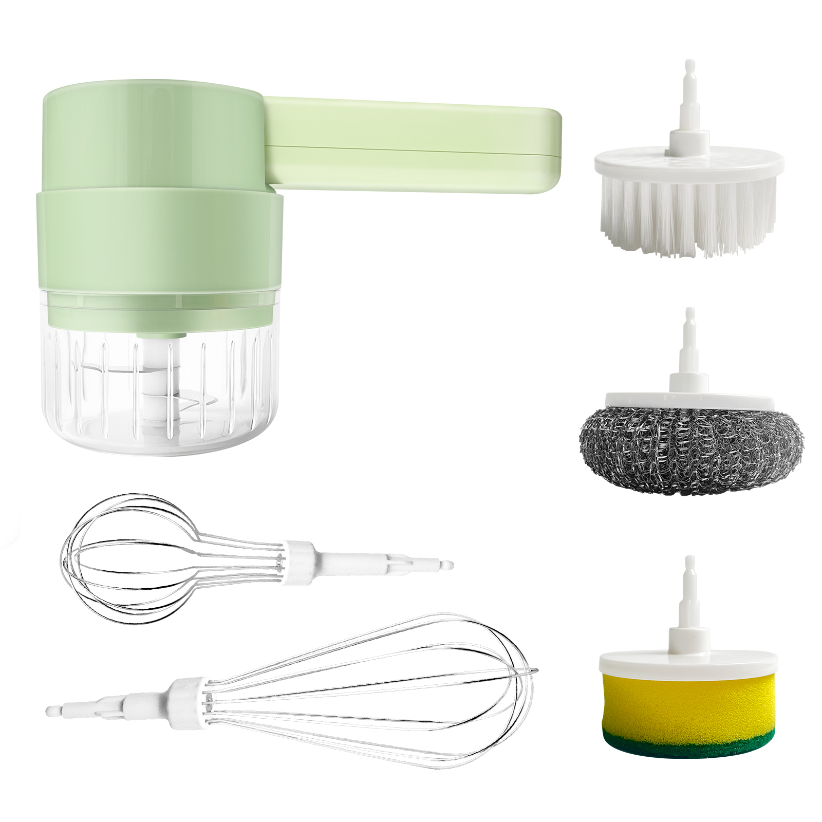 Cordless Hand Mixer | Auto-Scrape Design for Baking, Whipping, Dough | Perfect for Home Bakers