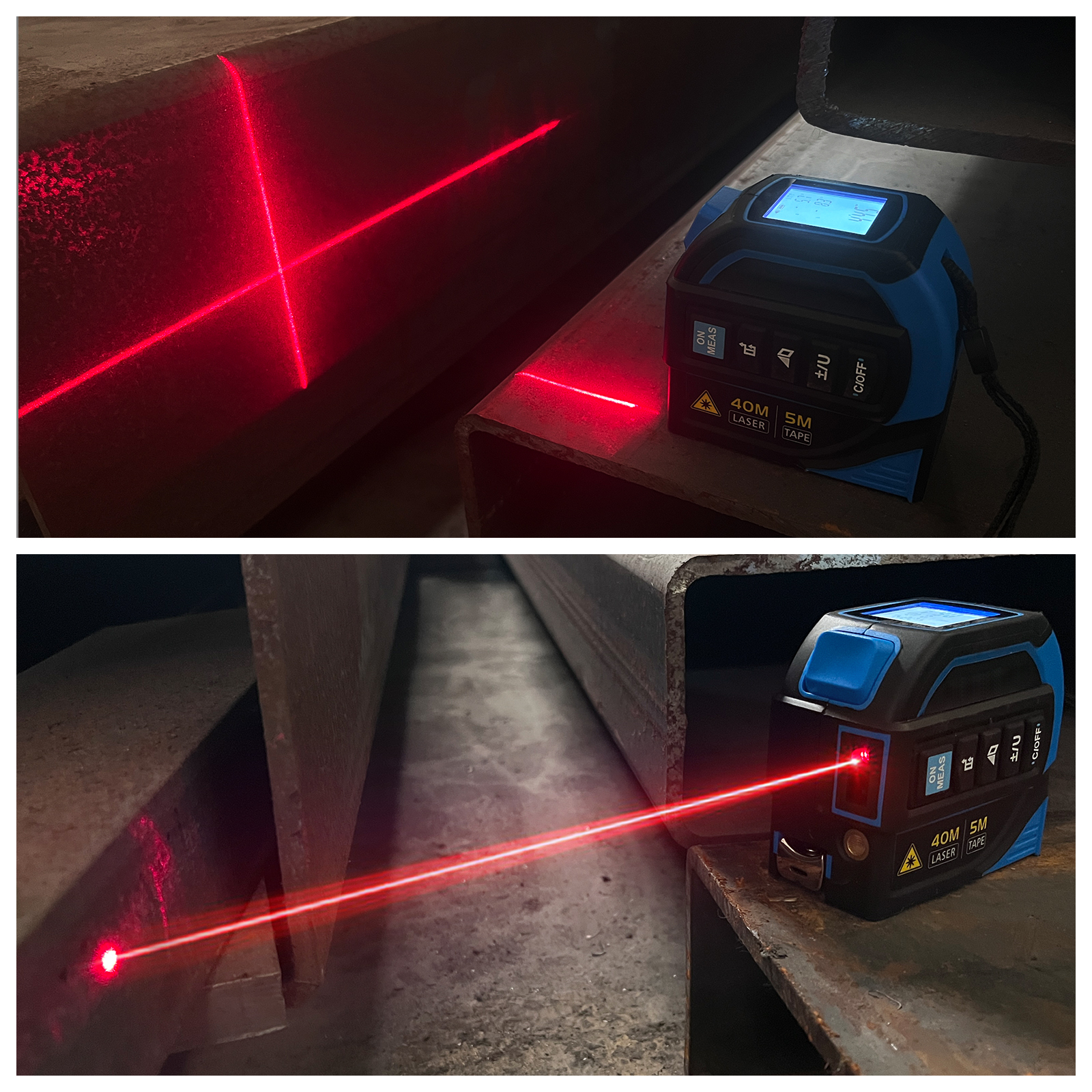 SUNHAIXIA® 🎉2025 New 4-in-1 Infrared Laser Tape Measurer (Imperial and Metric)