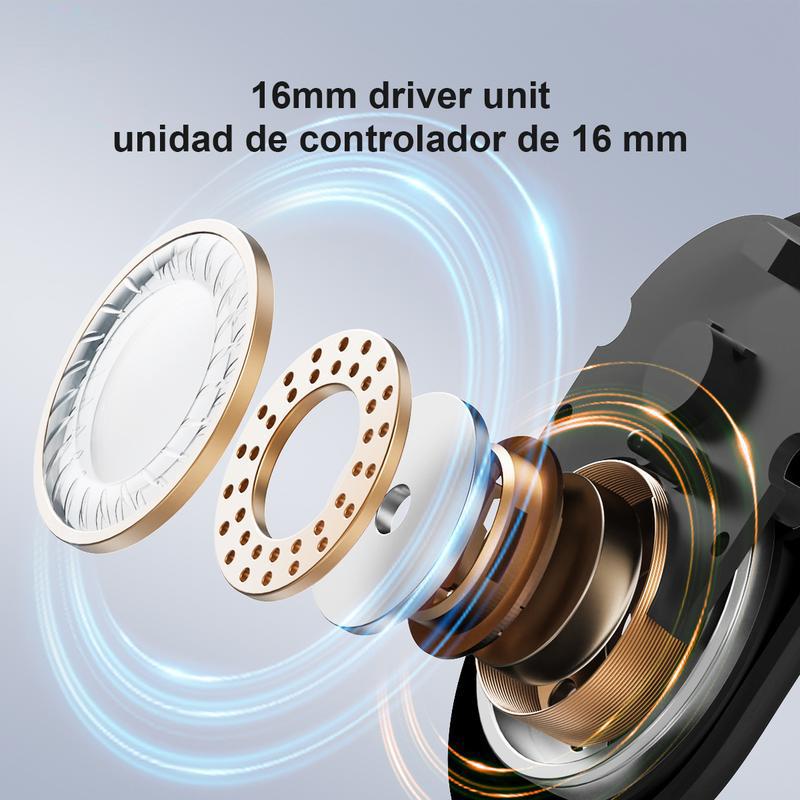 Wireless high-precision Bluetooth translation earphones, support simultaneous interpretation in 75 languages