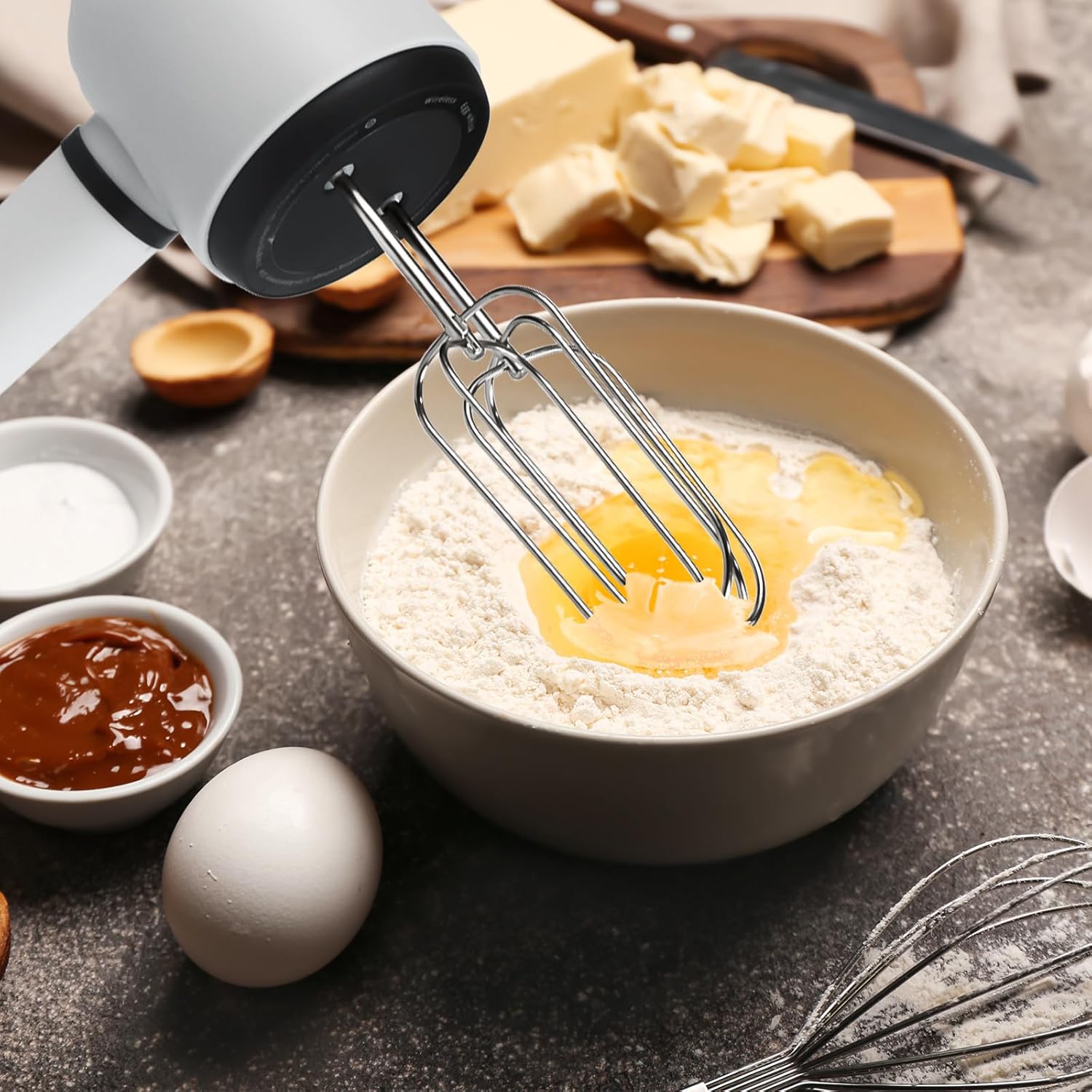 3-Speed ​​Automatic Mixer with Flex Edge Beater