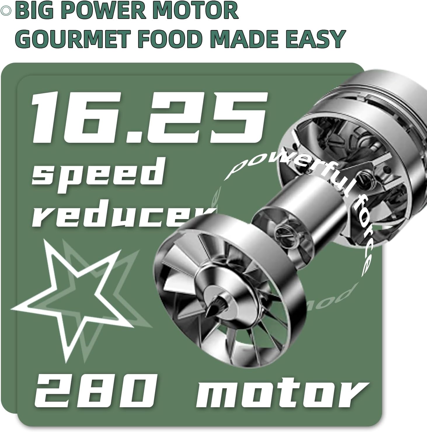 3-Speed ​​Automatic Mixer with Flex Edge Beater