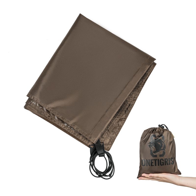 Display of Footprint for Backpacking Tent