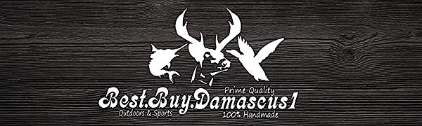 Camel Bone 13" Fixed Blade Custom Handmade Damascus Steel Kukri Hunting Knife