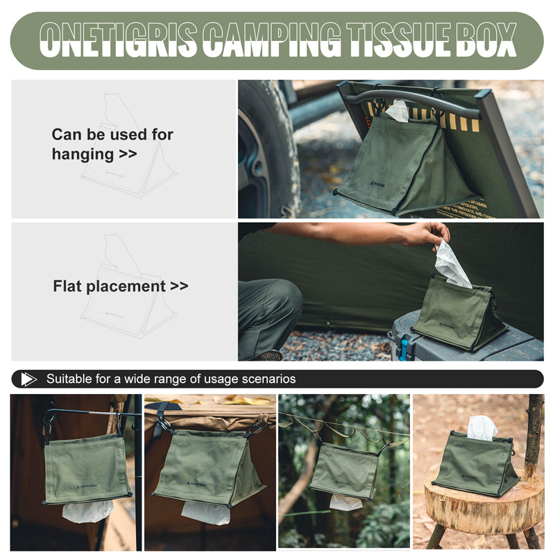 Display of Camping Tissue Box 02