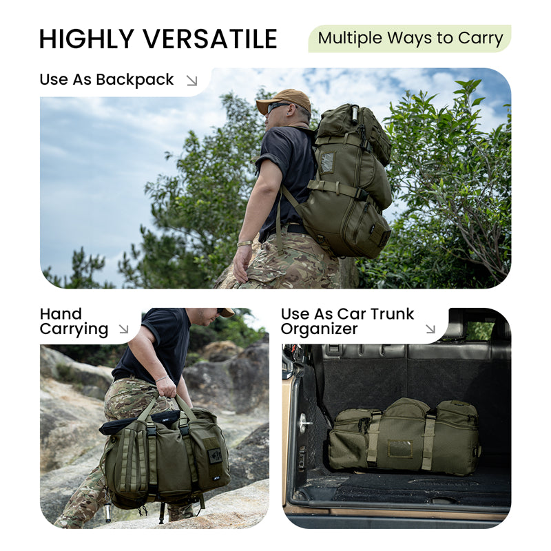 BIG BEAR 63L Bushcraft Pack
