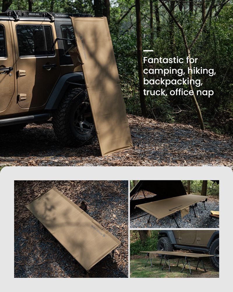 Display of Portable Camping Cot