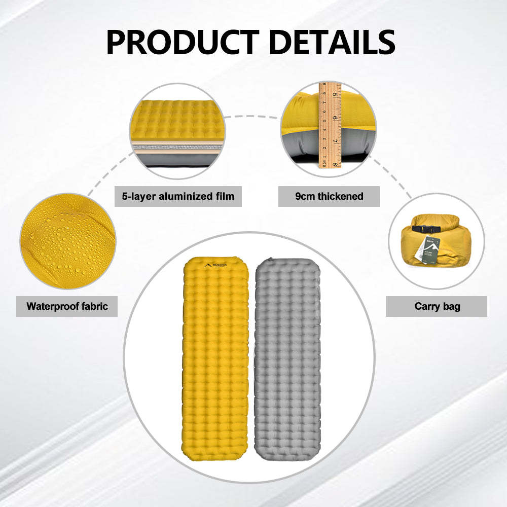 Widesea  R8 square inflatable pad
