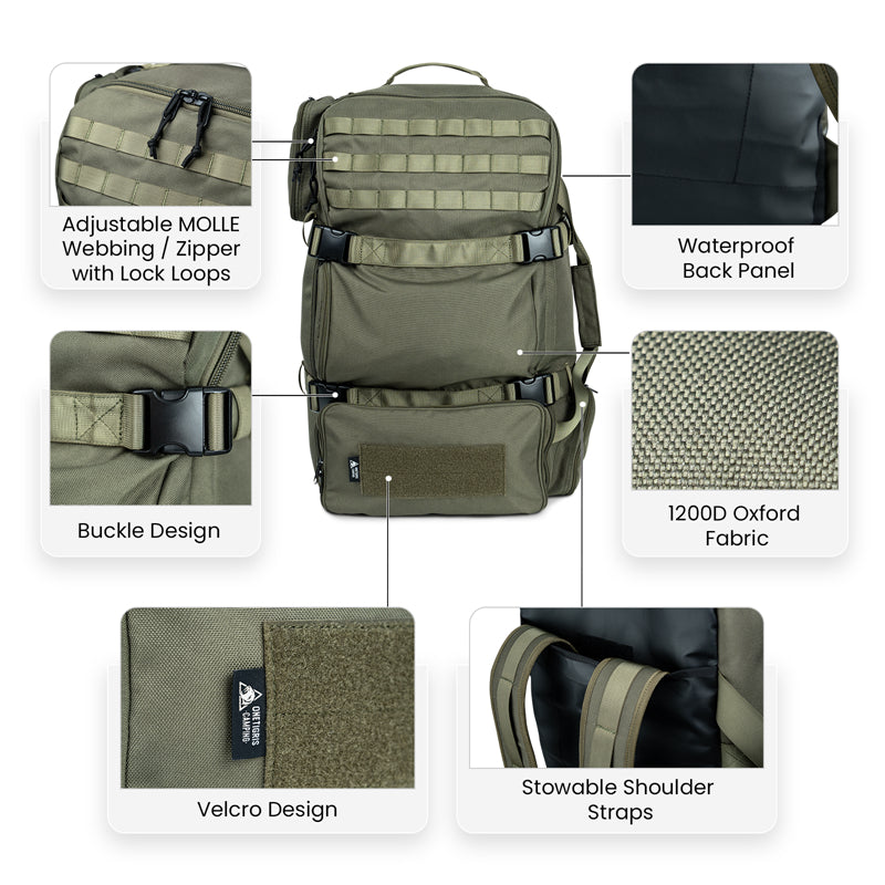 BIG BEAR 63L Bushcraft Pack