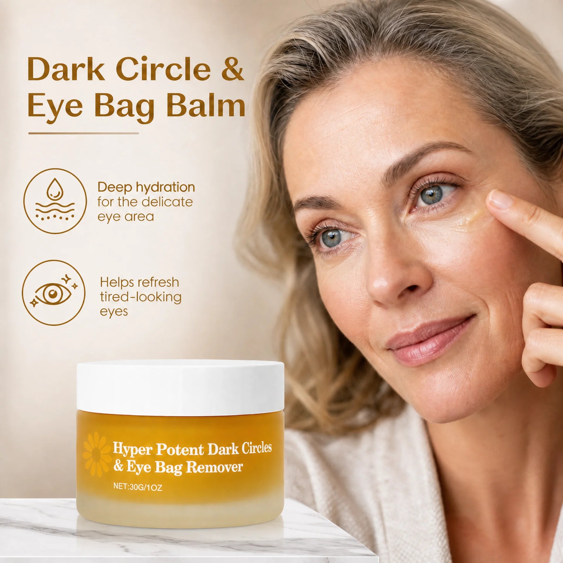 Wake up to a fresher-looking eye area