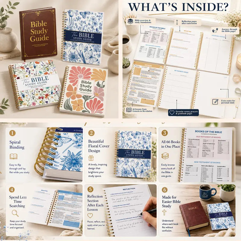 Guided Bible study reflection and prayer response page