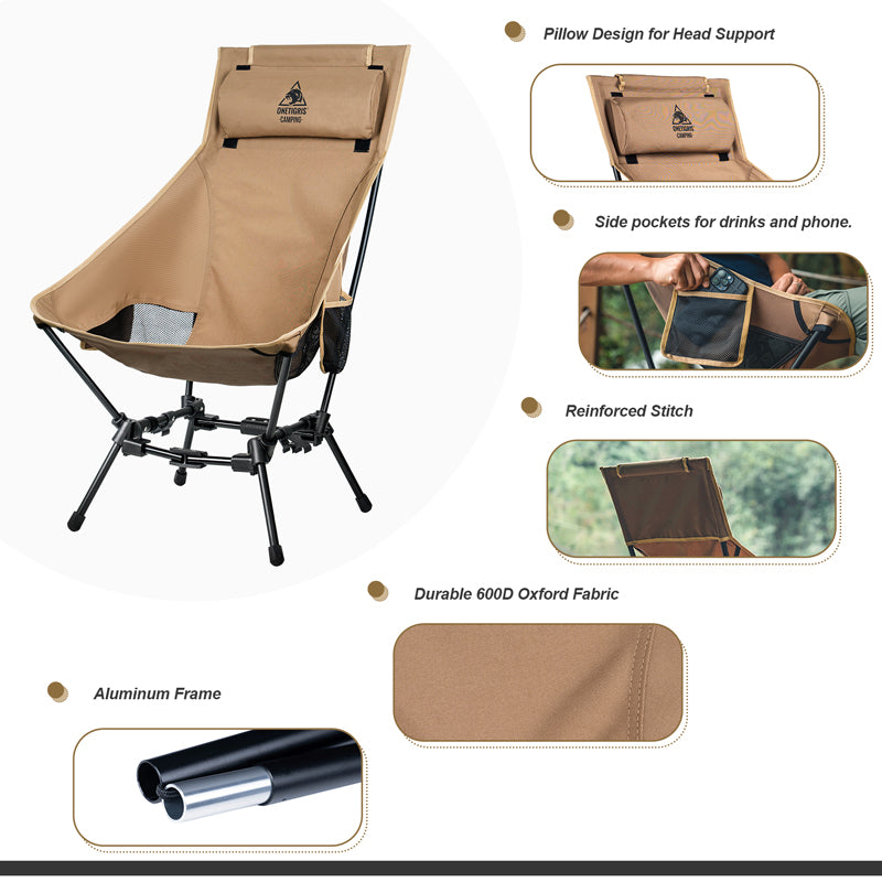 OneTigris Dargonhide Camping Chair 06
