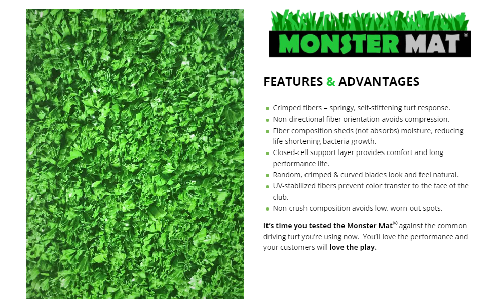 Monster Mat 2.0 FEATURES & ADVANTAGES