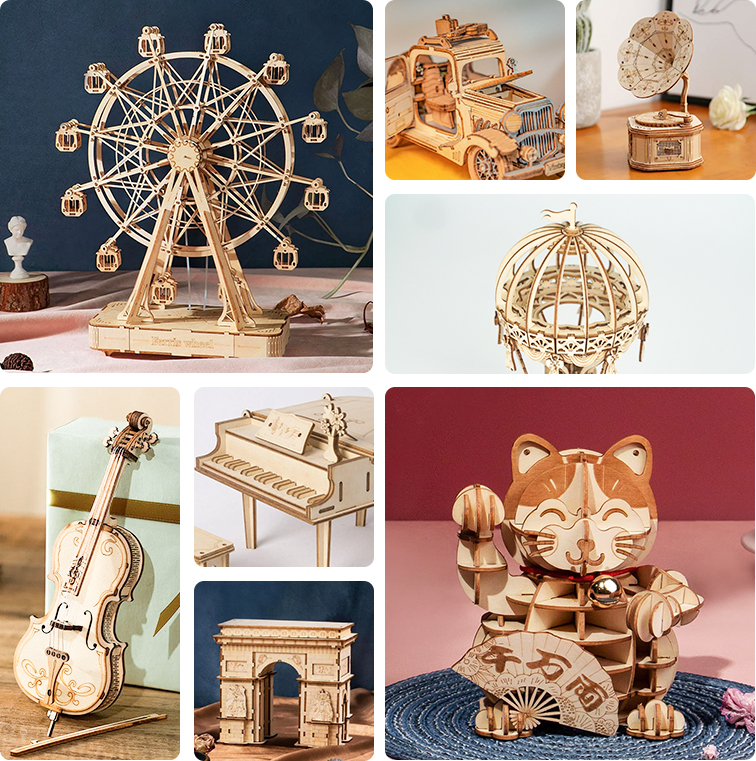 Transform plywood into funny wooden crafts that showcase your imagination and DIY skills