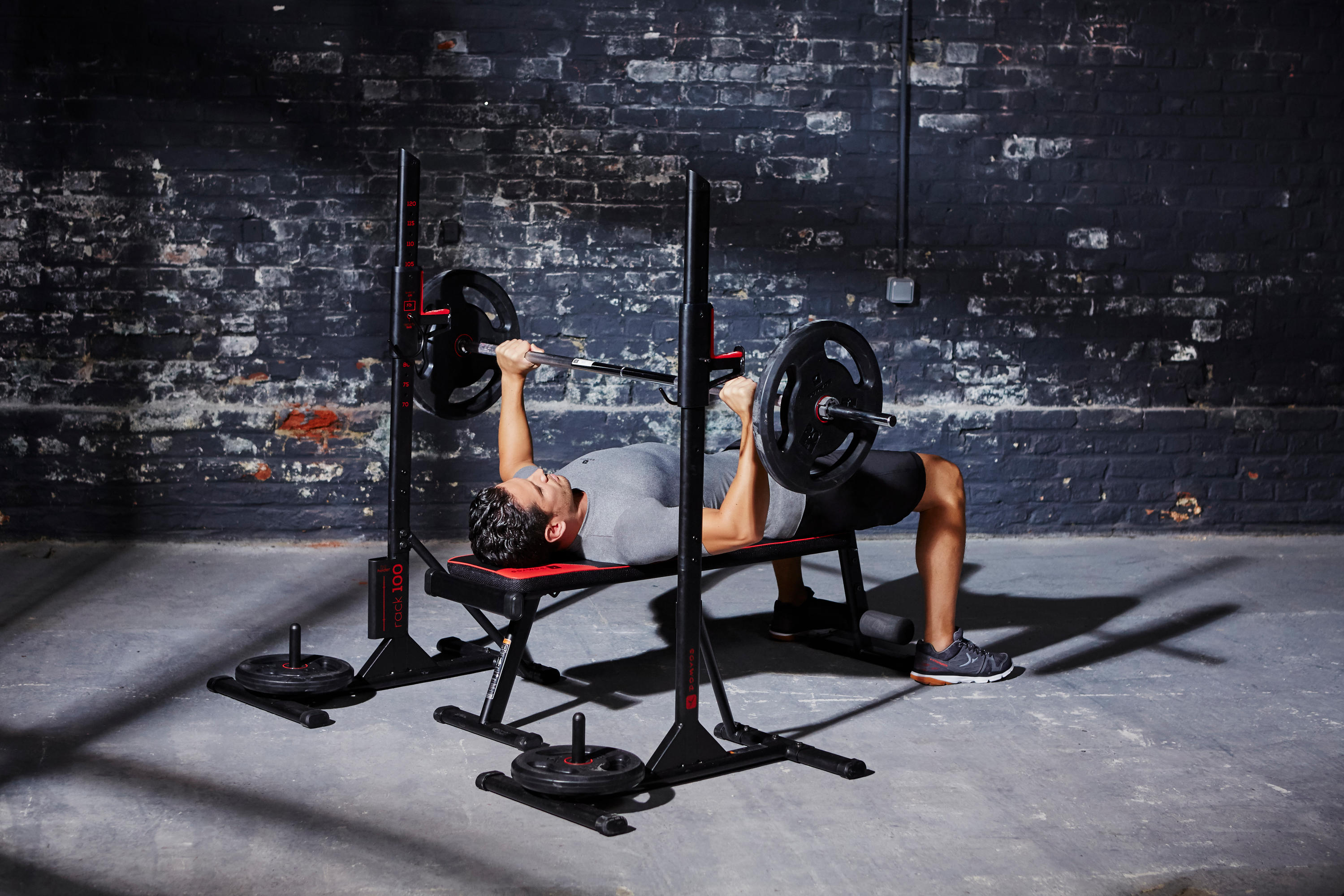 Folding Squat Decathlon Weights Rack Foldable Weight Storage Diy