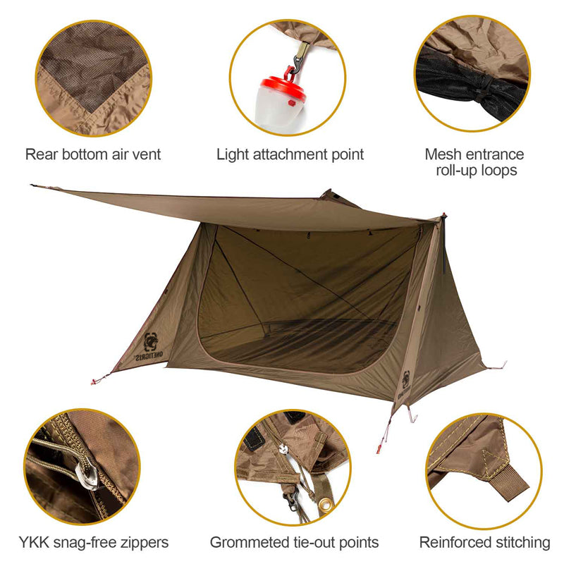OneTigris BACKWOODS BUNGALOW UL Super Shelter 2.0
