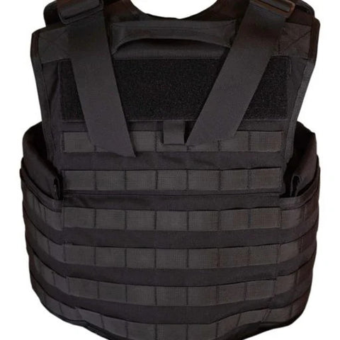 EXECDEFENSE USA TACTICAL EXTERNAL BULLETPROOF VEST WITH MOLLE LINES (III-A)