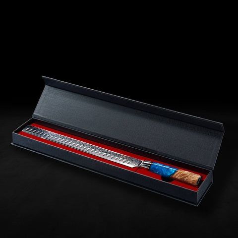 Tsunami Brisket Knife Damascus Steel Product Image 4