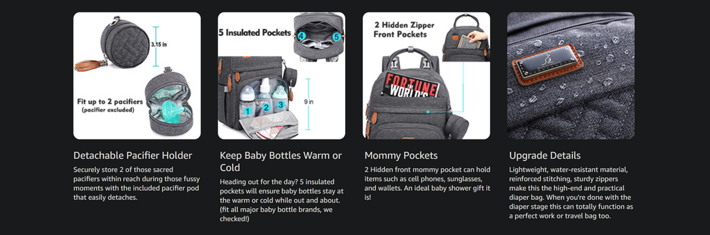 BulletproofDiaperBagForMom