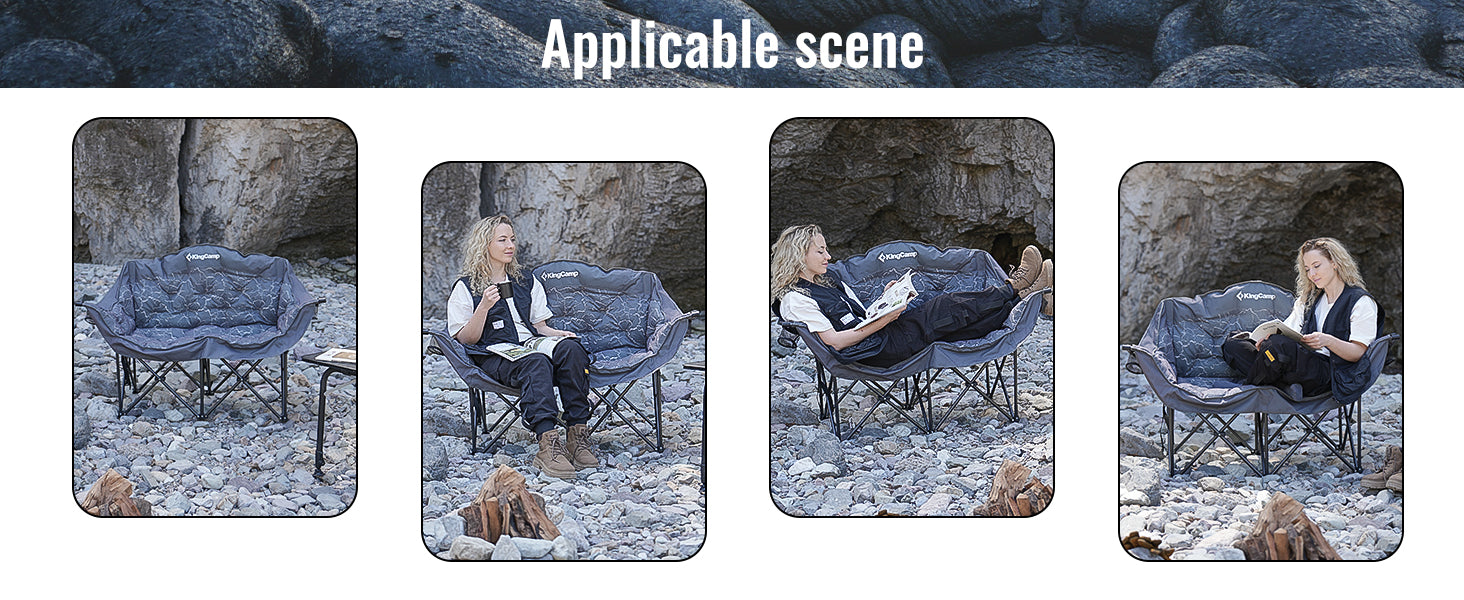 KingCamp CANNA C20 Oversized Loveseat