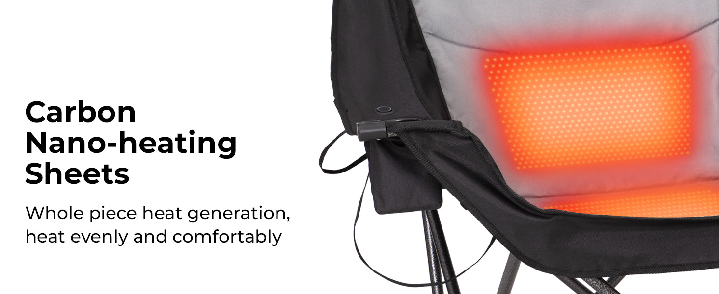 KingCamp CANNA C20 PLUS Heated Loveseat