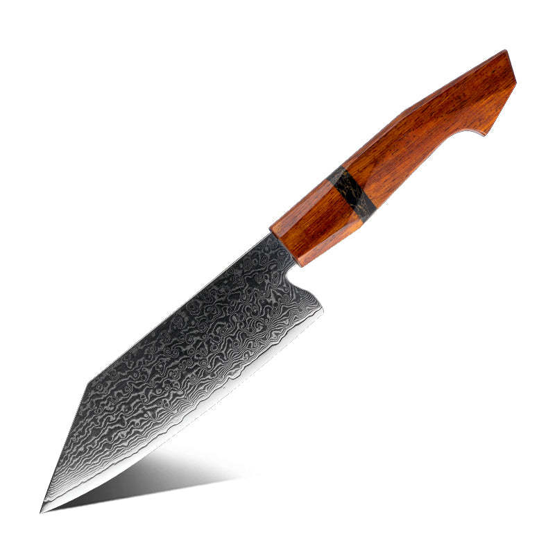 Heritage Damascus Steel - 5.5 Inch Bunka Knife