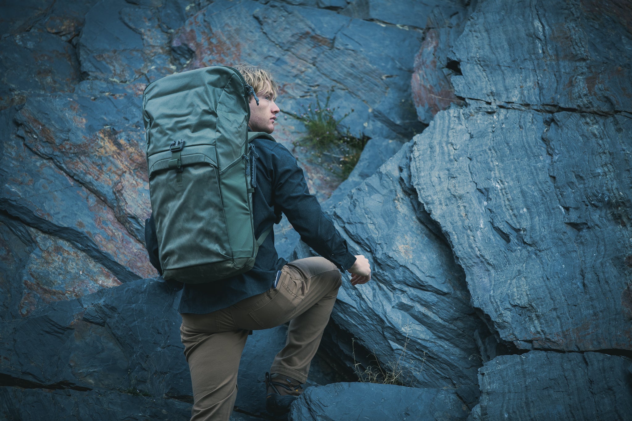 The perfect backpack for rucking or backpack - The Vertx Ruck Roll backpack.