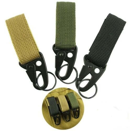 Ballistic Shield Defense MOLLE Webbing Key Holder Clip