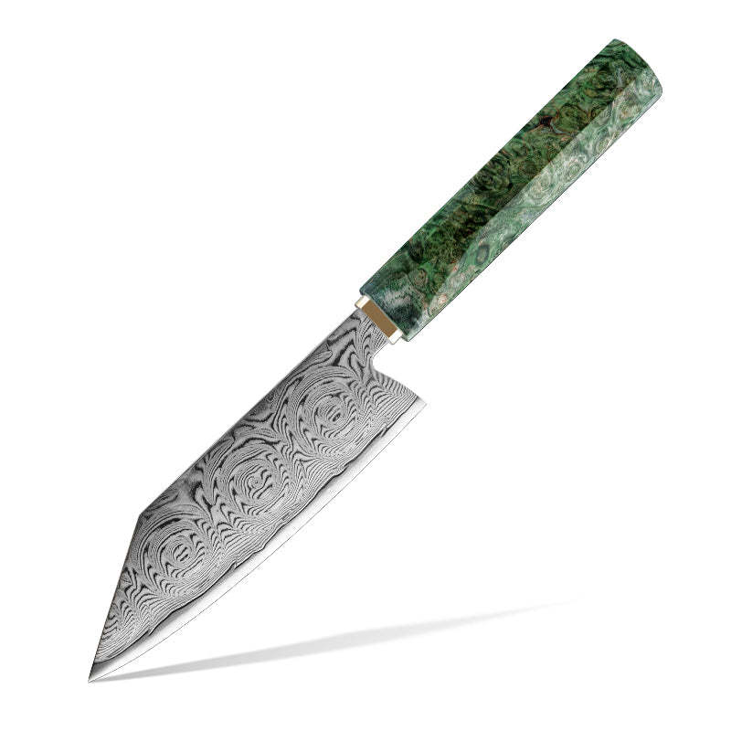 Damascus Steel - 5 Inch Bunka Knife