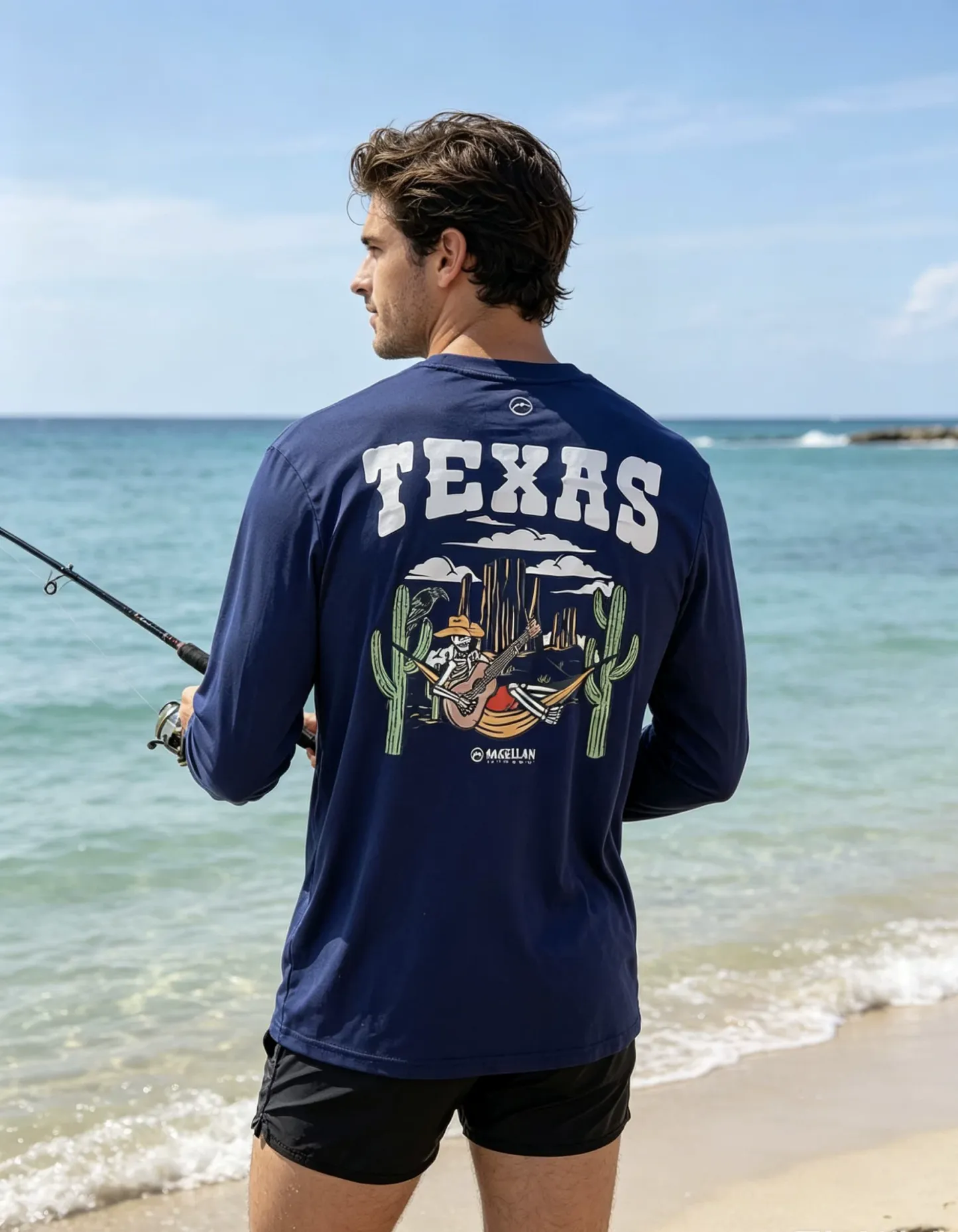 Texas Hill Country Provisions "Pasture Party" Feather Grass T Shirt