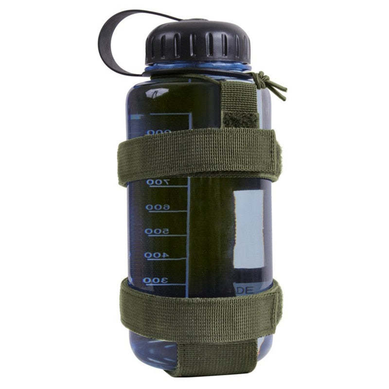 Ballistic Shield Defense Adjustable MOLLE Water Bottle Carrier