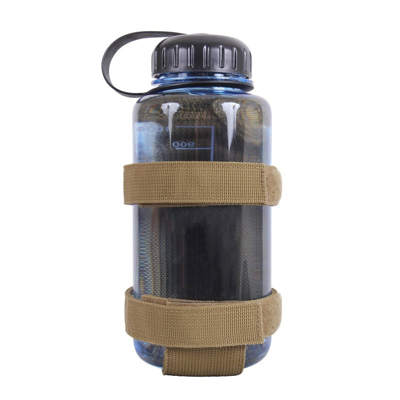 Ballistic Shield Defense Adjustable MOLLE Water Bottle Carrier