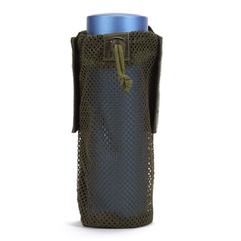 Ballistic Shield Defense Adjustable MOLLE Water Bottle Carrier