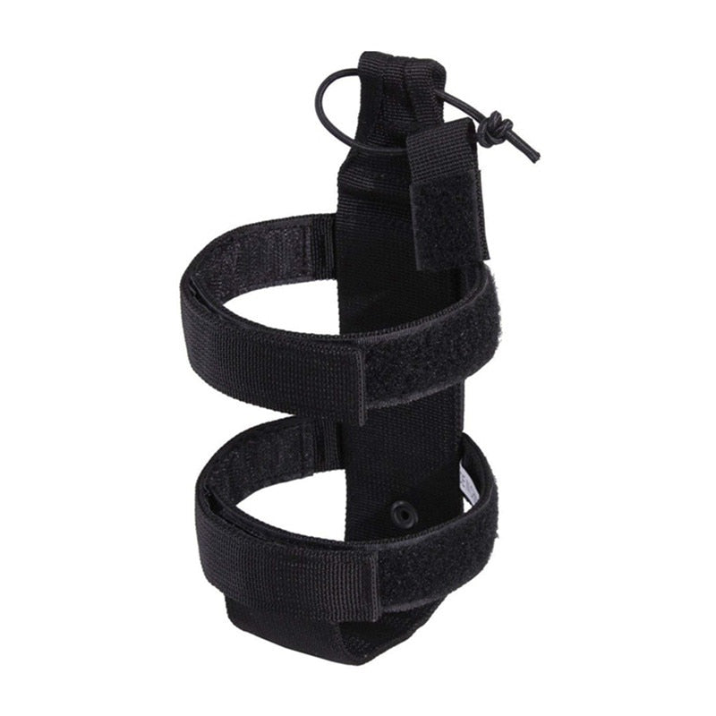 Ballistic Shield Defense Adjustable MOLLE Water Bottle Carrier